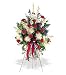 Patriotic Sprit Funeral Flower Spray