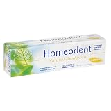 Boiron Homeodent Natural Toothpaste, Lemon, 3.3-Ounce (100 g) (Pack of 4)