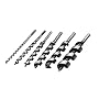 Irwin 49998 6 Piece 1/4-Inch to 1-Inch Solid Center Auger Bit Assortment