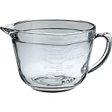 Kitchen Supply 2 Quart Ovenproof Glass Batter Bowl