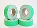 4 Rolls Premium Professional Grade Gaffer Tape 4 Pack - 2 Inch X 50 Yards - Fluorescent / Neon Green Color - 4 Rolls per Case