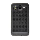 Amzer AMZ90742 Luxe Argyle High Gloss TPU Soft Gel Skin Case for HTC Inspir ....
