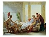 Aeneas Telling Dido of the Disaster at Troy, 1815 Art Giclee Poster Print by Pierre Narcisse Guerin, 12x9