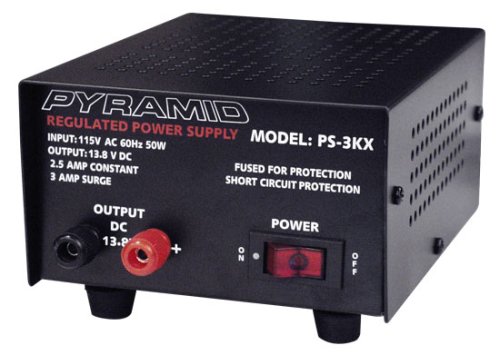 Pyramid PS3KX 3-Amp 12-Volt Power Supply