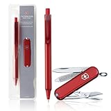 UPC 046928697793 product image for Victorinox 69779 Red Classic SD Swiss Army Knife & Pen Combo Set | upcitemdb.com