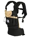 Ergo Baby Carrier Black with Camel Lining