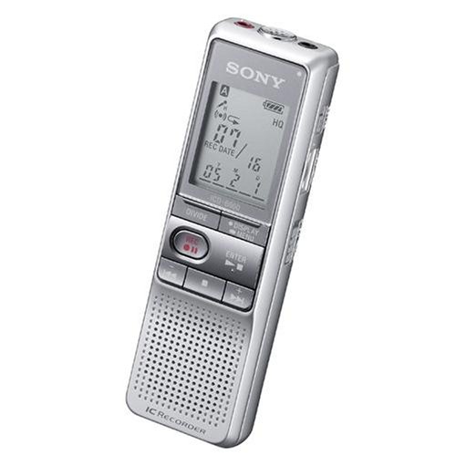 Sony ICD-B600 512MB Digitales Diktiergerät silber