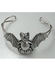 An Impressive Sterling Silver Bat Bracelet