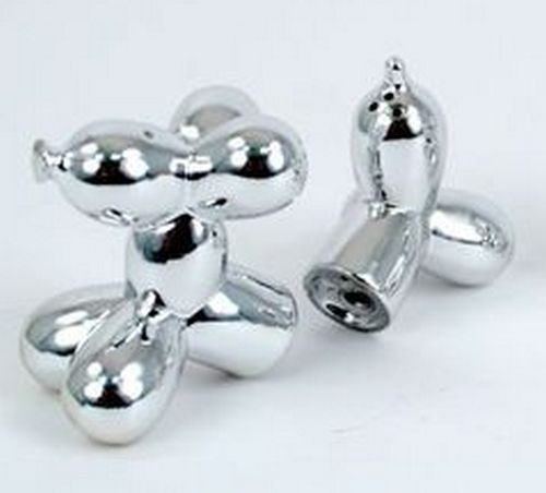 Silver Birthday Party Balloon Set Ceramic