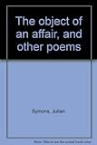 The object of an affair, and other poems
