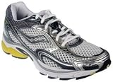 Saucony Men’s Progrid Omni 8 Running Shoe,White/Navy/Yellow