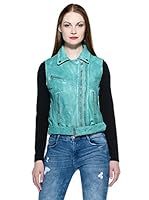 Montesquieu Chaleco Jenna (Stone Wash) (Turquesa)