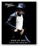 413SjOI9hrL. SL160  Michael Jackson   King of Pop Tribute   Officially Licensed 16x20 Art Print Poster