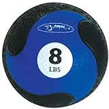 FitBALL 9in Medicine Ball - 8 lbs.