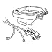 SIGMA Universal-Halterung inkl. Kabel, 00428