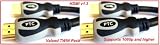 PTC Premium Gold Series HDMI 1.3 Certified Dual Tone Cable -6ft TWIN pack