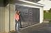 ShelterLogic Garage Screen - Fits Double Garage, 16ft.W x 7ft.H