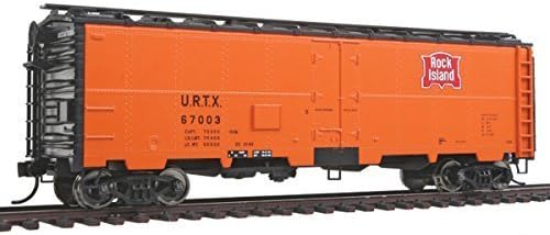 HO Scale 40' Steel Meat Reefer - Ready To Run -- Rock Island URTX 67003 by Walthers HO Scale