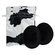Black Mink Faux Fur Ear Mitts Gift Bag Set (Available in 2 Sizes)