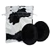 Black Mink Faux Fur Ear Mitts Gift Bag Set (Available in 2 Sizes)