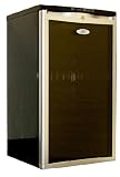 34-Bottle Wine Cellar Refrigerator (Black/Platinum) (33.25H x 18.7W x 17.7D)