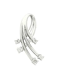Platinum Diamond Pendant - 0.30 Ct. -- LIFETIME WARRANTY