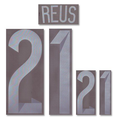 Aktuell DFB Deutschland REUS Flock für Adidas Away Trikot WM 2014 Quali EM 2016