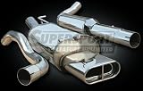 Produkt-Bild: Supersport Edelstahl Auspuffanlage 63,5mm passend f&uuml;r VW Corrado (53i), mit T&Uuml;V-Teilegutachten, Bj. 09/88-