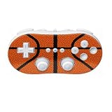 Basketball Design Nintendo Wii Classic Controller Protector Skin Decal Sticker