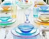 Fire Light Recycled Glassware - Glass Dinnerware