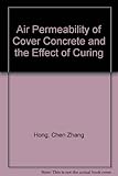 Air permeability of cover concrete and the effect of curing