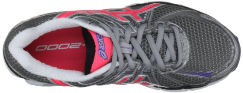 Asics Women's Gt 2000 W Silver/Diva Pink/Purple Trainer T2K7N 9319 6 UK