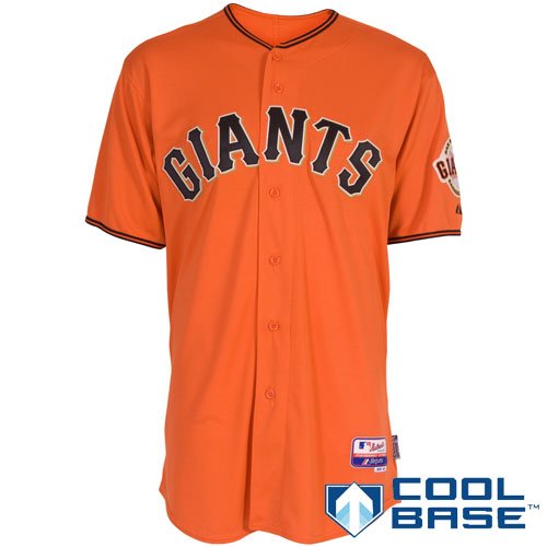 San Francisco Giants Authentic Alternate Cool Base Jersey 48