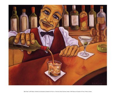 Image of Basil PREMIUM GRADE Rolled CANVAS Art Print Will Rafuse 12x10