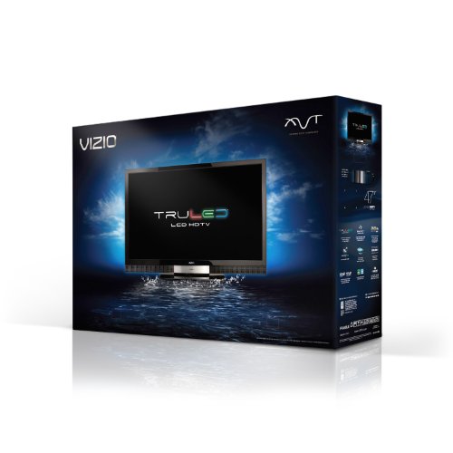 VIZIO Class XVT Series TruLED XVT472SV 47-Inch 240 Hz sps LCD HDTV (Black)