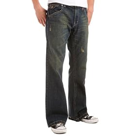 G by GUESS Dirty Wide Bootcut Jeans