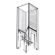 Eppendorf 952010115 Adaptor for Photometer/Spectrophotometer with Light Path Height and UVette Disposable Cuvettes, 15mm Light Center Height