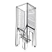 Eppendorf 952010077 Plastic 80 Disposable Cuvette for Spectrophotometers with Universal Adapter