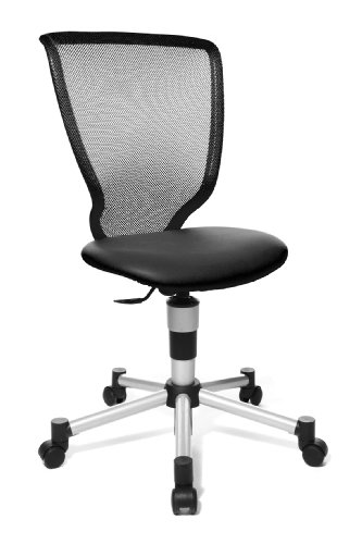 TOPSTAR 71487 S10 Kinderdrehstuhl Titan Junior Softex schwarz