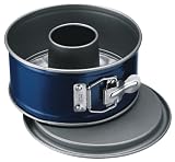 Kaiser 657011 Easy Halbes Rezept-Ganzer Genuss Springform + Rohrboden, 18 cm