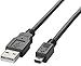 ELECOM �f�W�^���J�����ڑ��pUSB�P�[�u�� USB(A)�I�X-USB(mini14pin)�I�X 1.8m USB-SCM14
