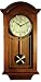 River City Clocks Chiming  Regulator Wall Clock with Swinging Pendulum and Cherry Finish - 24 Inches Tall - Model # 6023O