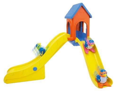 Tomy Ski Jumping Penguins Bath Toy