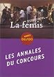 La Femis, �cole nationale sup�rieure des m�tiers de l'image et du son - Ann�es 86/00 : Annales du concours