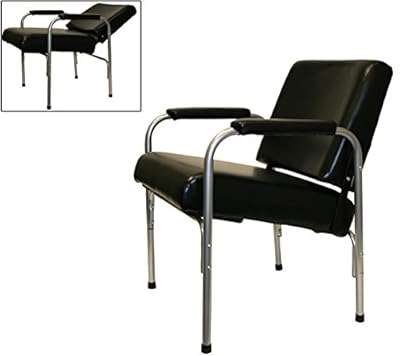 LCL Beauty Automatic Recline Shampoo Chair with Double-Reinforced Steel Frame