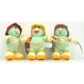 Fraggle Rock 8" Doozers SET OF 3 Jim Henson Muppets