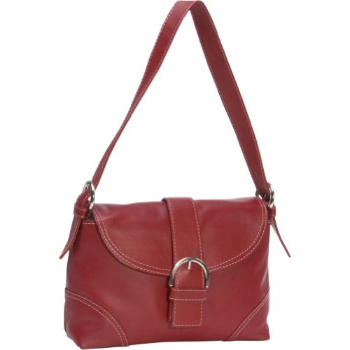 Piel Leather Mini Purse with Flap