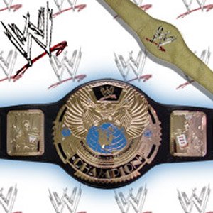 WWE LATE 90'S ROUNDED CHAMPIONSHIP ULTRA DELUXE REPLICA WRESTLING BELT