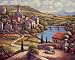 Tuscany Vistas II, Art Poster by John Zaccheo