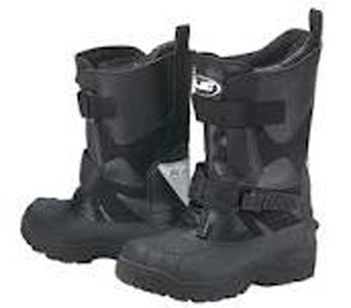 NEW HJC SNOWMOBILE STANDARD SNOW BOOTS MENS, BLACK, 13